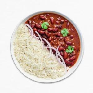 Rajmash with White Rice