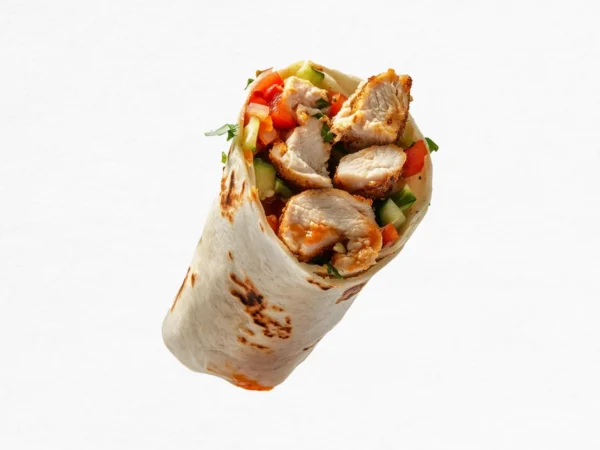Chicken Paratha Kebab Roll